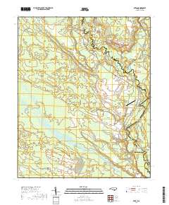 Rowan 2019 topographic map thumbnail