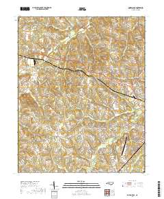 Rowan Mills 2019 topographic map thumbnail