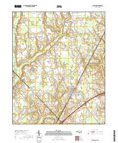 Rowland 2019 topographic map thumbnail
