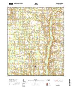 Salemburg 2019 topographic map thumbnail