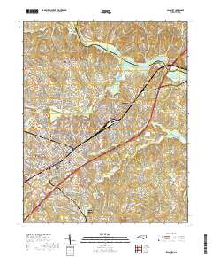 Salisbury 2019 topographic map thumbnail