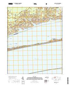 Salter Path 2019 topographic map thumbnail