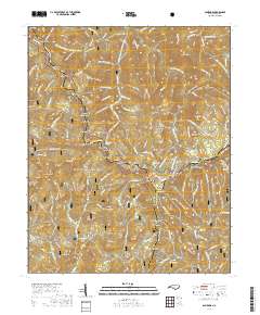 Sam Knob 2019 topographic map thumbnail