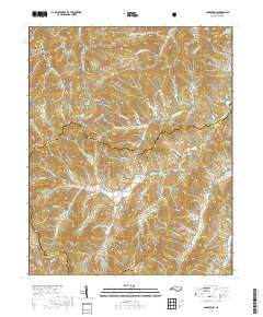Sandymush 2019 topographic map thumbnail