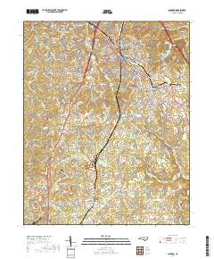 Sanford 2019 topographic map thumbnail