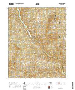 Saxapahaw 2019 topographic map thumbnail