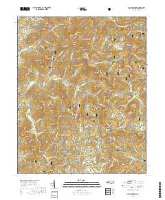 Scaly Mountain 2019 topographic map thumbnail