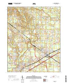 Selma 2019 topographic map thumbnail