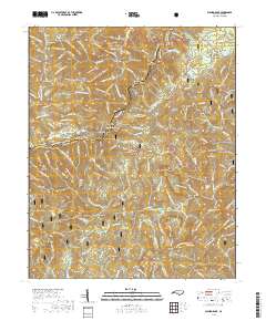Shining Rock 2019 topographic map thumbnail