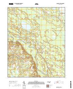 Singletary Lake 2019 topographic map thumbnail
