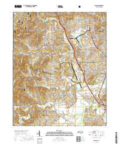 Skyland 2019 topographic map thumbnail