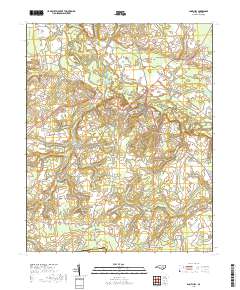 Snow Hill 2019 topographic map preview