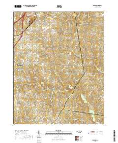 Vicksboro 2019 topographic map thumbnail