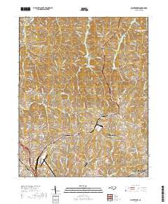 Walkertown 2019 topographic map thumbnail