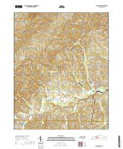 Walnut Cove 2019 topographic map thumbnail