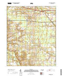 Walstonburg 2019 topographic map thumbnail