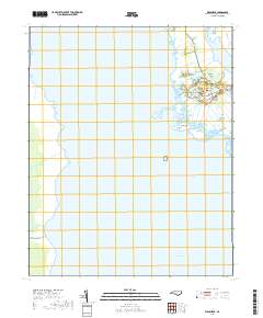 Wanchese 2019 topographic map thumbnail