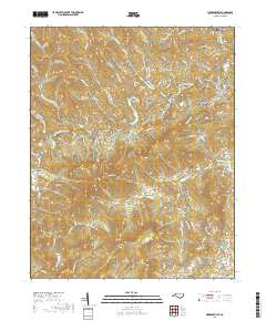 Warrensville 2019 topographic map thumbnail