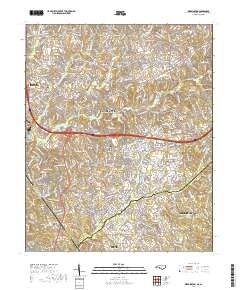 Weddington 2019 topographic map thumbnail