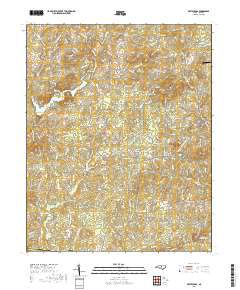 White Cross 2019 topographic map thumbnail