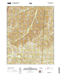 Williamsburg 2019 topographic map thumbnail