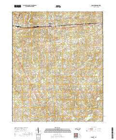 Wingate 2019 topographic map thumbnail