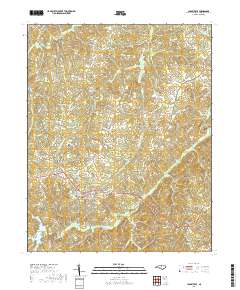 Yanceyville 2019 topographic map thumbnail