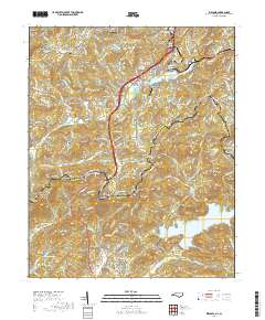 Zirconia 2019 topographic map thumbnail