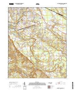 Southeast Goldsboro 2019 topographic map thumbnail
