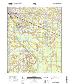 Southeast Lumberton 2019 topographic map thumbnail