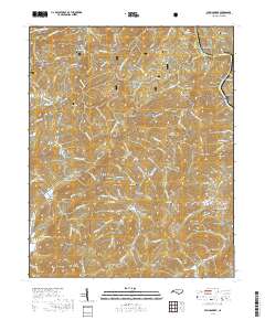 Spring Creek 2019 topographic map thumbnail