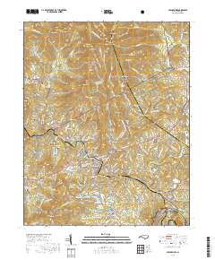 Spruce Pine 2019 topographic map thumbnail