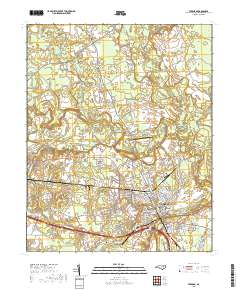 Tarboro 2019 topographic map thumbnail