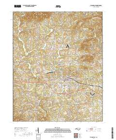 Taylorsville 2019 topographic map thumbnail