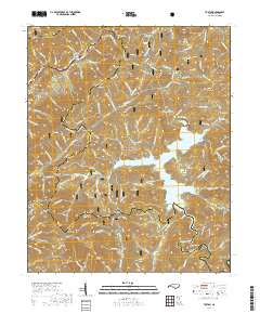 Topton 2019 topographic map thumbnail