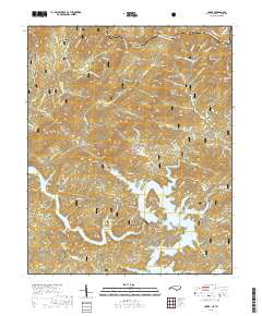 Unaka 2019 topographic map thumbnail