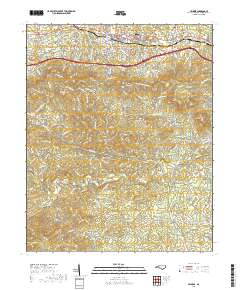 Valdese 2019 topographic map thumbnail