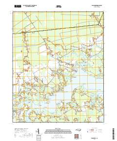 Vandemere 2019 topographic map thumbnail