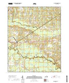 Adams Grove 2019 topographic map thumbnail