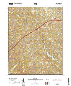 Alberta 2019 topographic map thumbnail