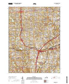 Annandale 2019 topographic map thumbnail