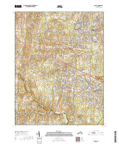 Arcola 2019 topographic map thumbnail