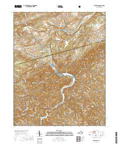 Austinville 2019 topographic map thumbnail