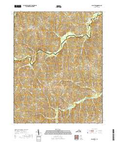 Ballsville 2019 topographic map thumbnail
