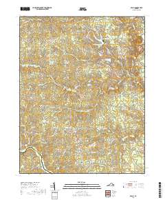 Beach 2019 topographic map thumbnail