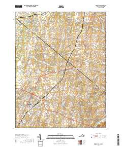 Berryville 2019 topographic map thumbnail