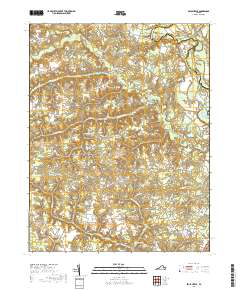 Beulahville 2019 topographic map thumbnail