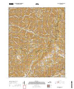 Big A Mountain 2019 topographic map thumbnail