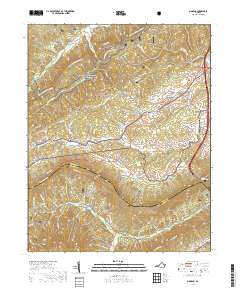 Big Bend 2019 topographic map preview