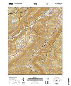 Big Stone Gap 2019 topographic map thumbnail